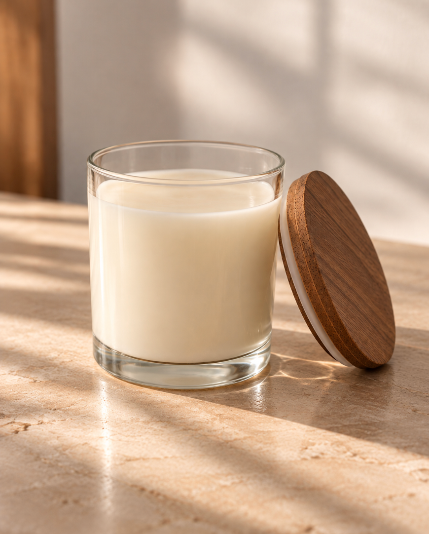 Rose Wickless Candle