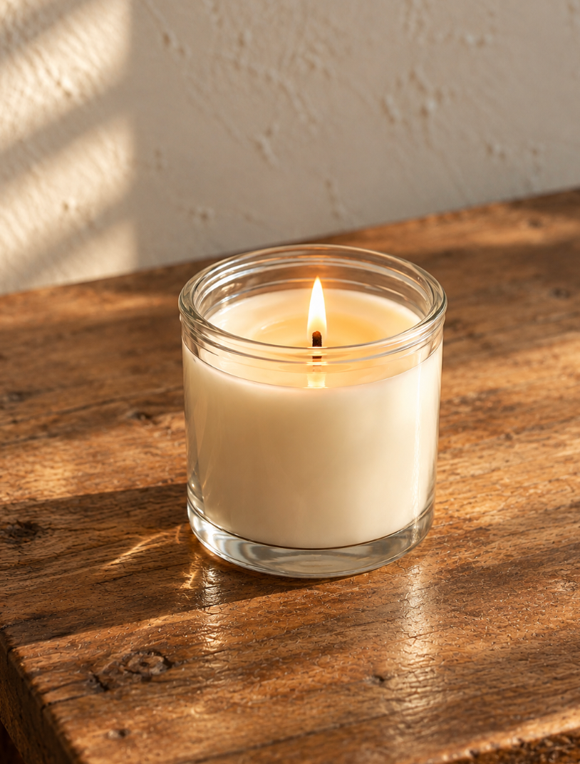 Rose Candle